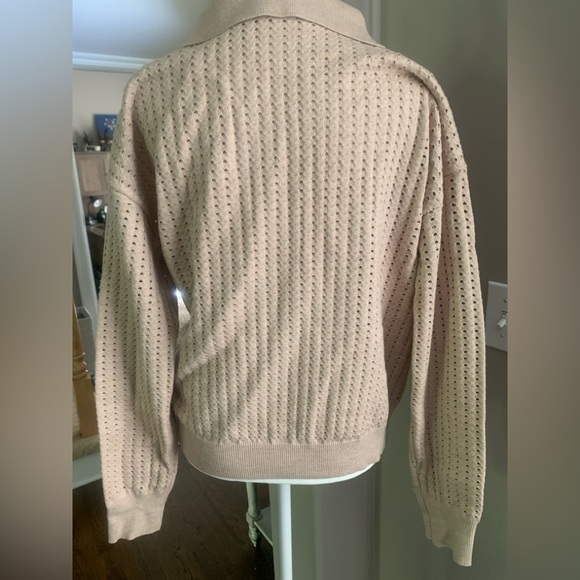 Large Beige Button-Up Cardigan Preloved in great condition - Picture 3 of 3